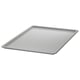 White KUGGIS lid, rectangular, smooth plastic, fits KUGGIS box.