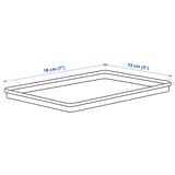 Illustration with measurements for the product: KUGGIS.
