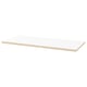Option: LAGKAPTEN: white rectangular shelf, fiberboard with honeycomb paper filling, simple, flat design.