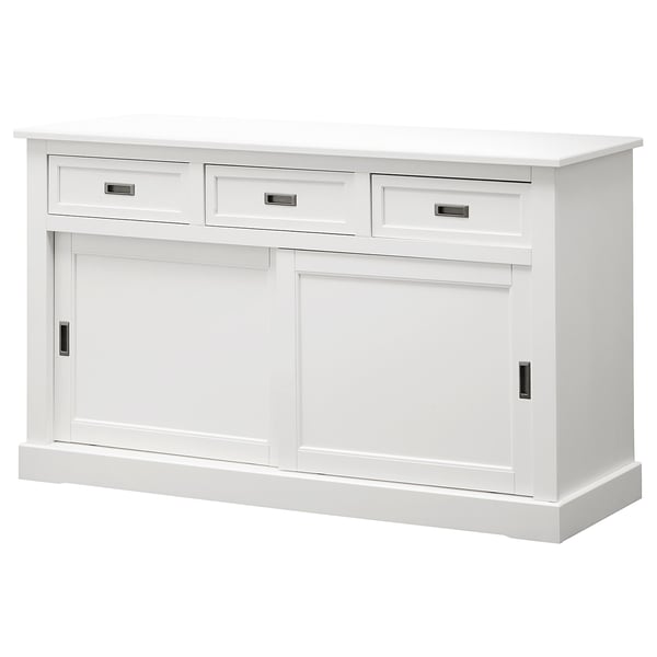 Larsfrid Sideboard Basic Unit White 151x90 Cm Ikea