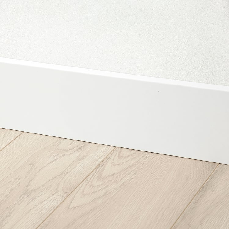 LAVHED skirtingboard, white, 12x200 cm IKEA
