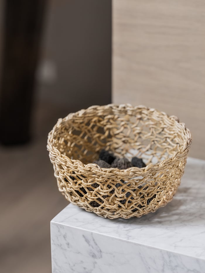 LOKALT Basket, banana fibre/handmade, 20 cm IKEA