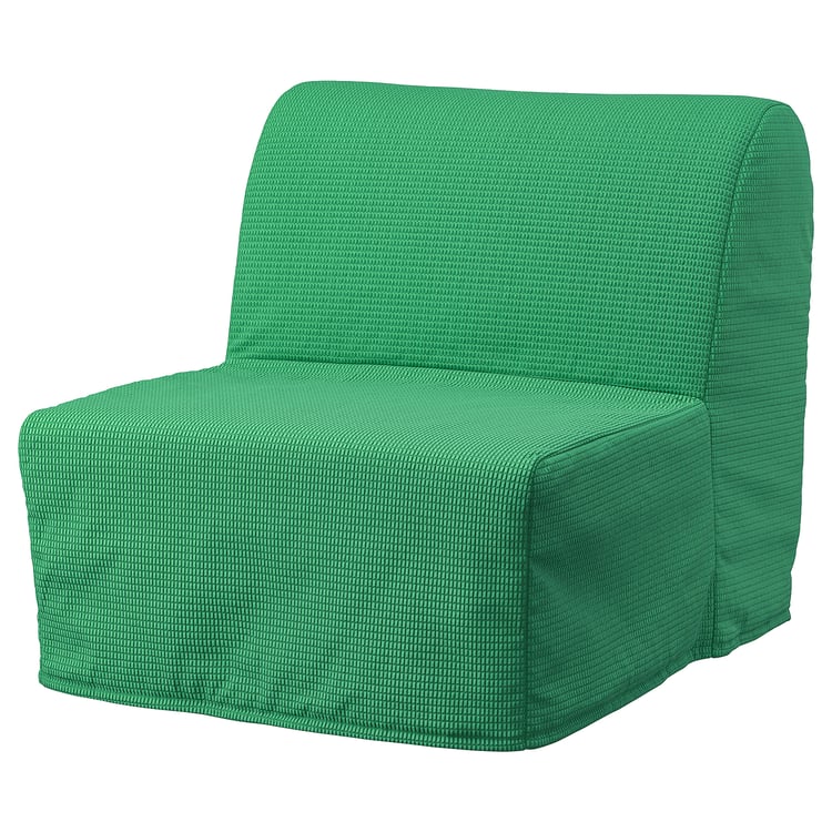 Chairbed, LYCKSELE LÖVÅS, bright green IKEA