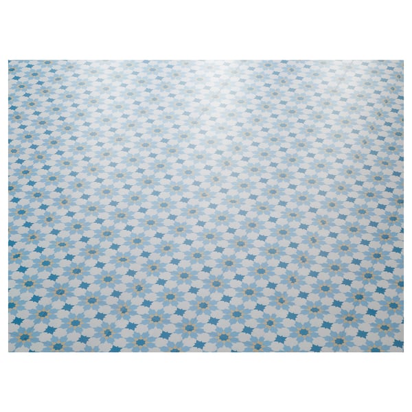 markyta floor wall tile small flowers light blue 1 97 m ikea