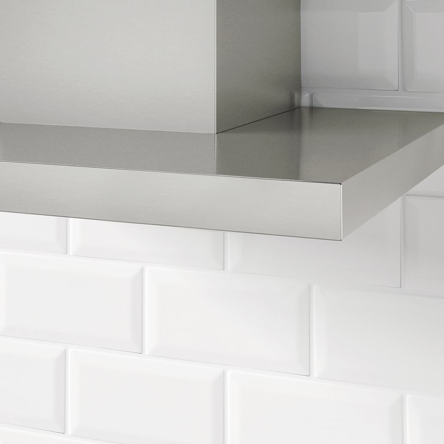 Wall mounted extractor hood, MATÄLSKARE, stainless steel, 60 cm IKEA