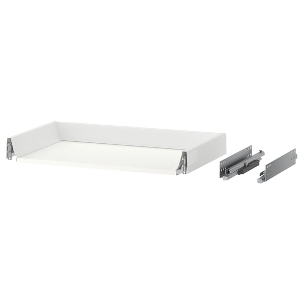 MAXIMERA white drawer with metal runners.