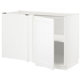 Ikea METOD white kitchen cabinet, modern design.