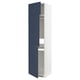 Blue METOD kitchen cabinet open