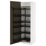 METOD High cabinet with pull-out larder