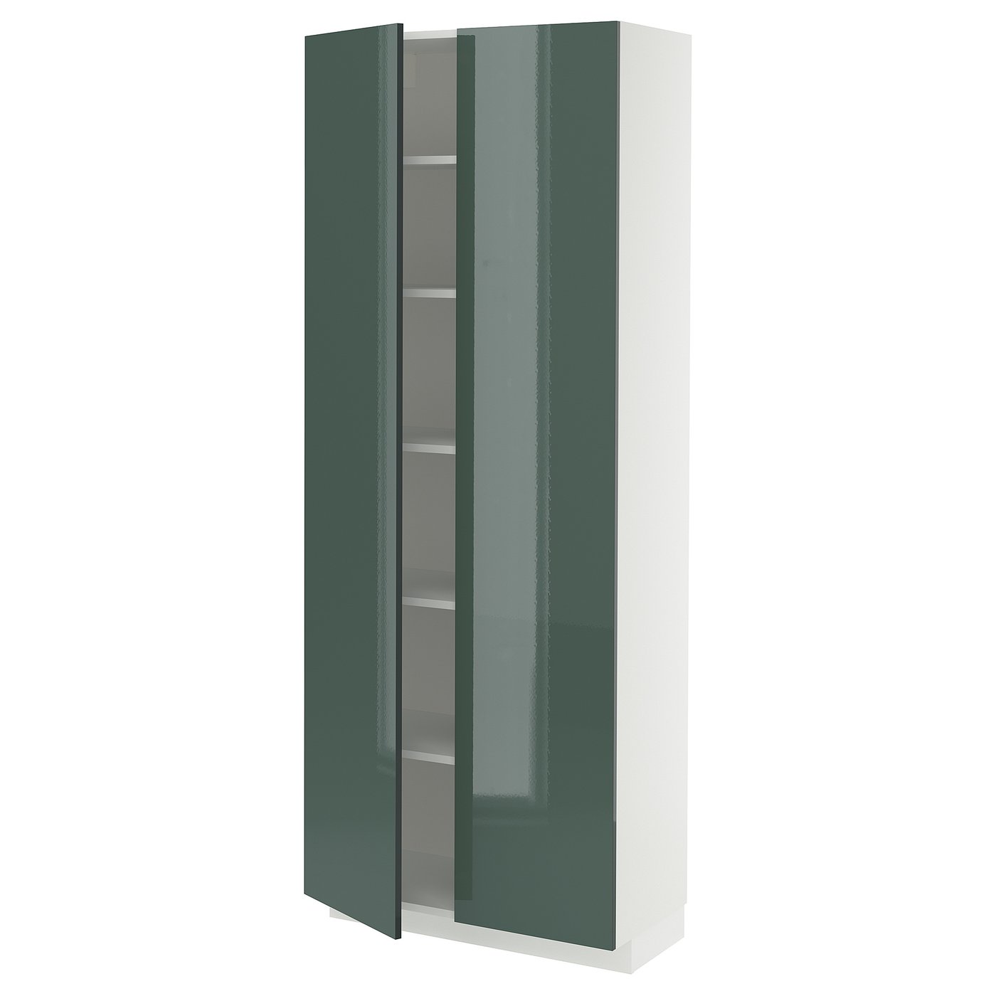 METOD high cabinet with shelves
