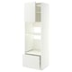 METOD / MAXIMERA High cabinet f built-in appliances, white/Stensund white, 60x60x200 cm
