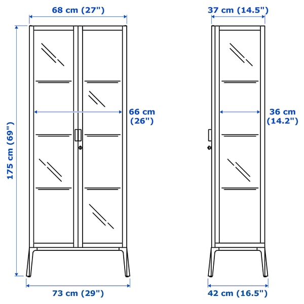 Illustration with measurements for the product: MILSBO.