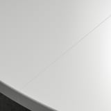 High-quality MITTZON conference table top, smooth white surface, sturdy construction.