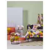 MURREVA Duvet cover and pillowcase, multicolour/floral pattern, 140x200/60x70 cm
