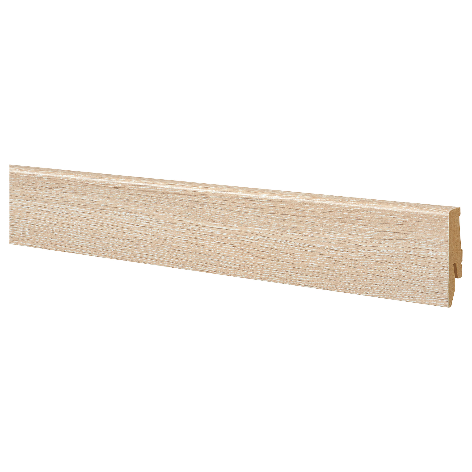 MYRMARK Skirtingboard, white stained oak effect, 200 cm IKEA