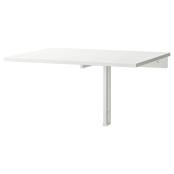 Norberg Wall Mounted Drop Leaf Table White Ikea