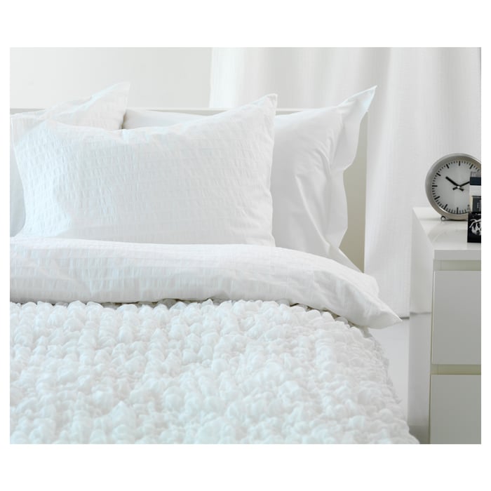 OFELIA blanket, white, 130x170 cm IKEA