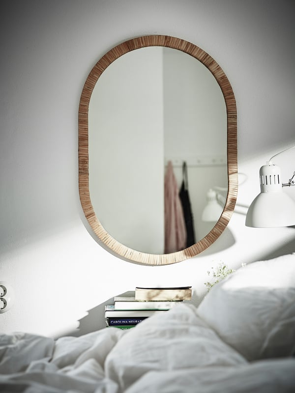 OPPHEM Mirror rattan IKEA