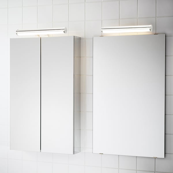 Ostana Led Cabinet Wall Lighting Chrome Plated 36 Cm Ikea 
