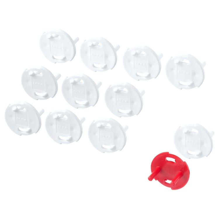 PATRULL safety plug, white IKEA