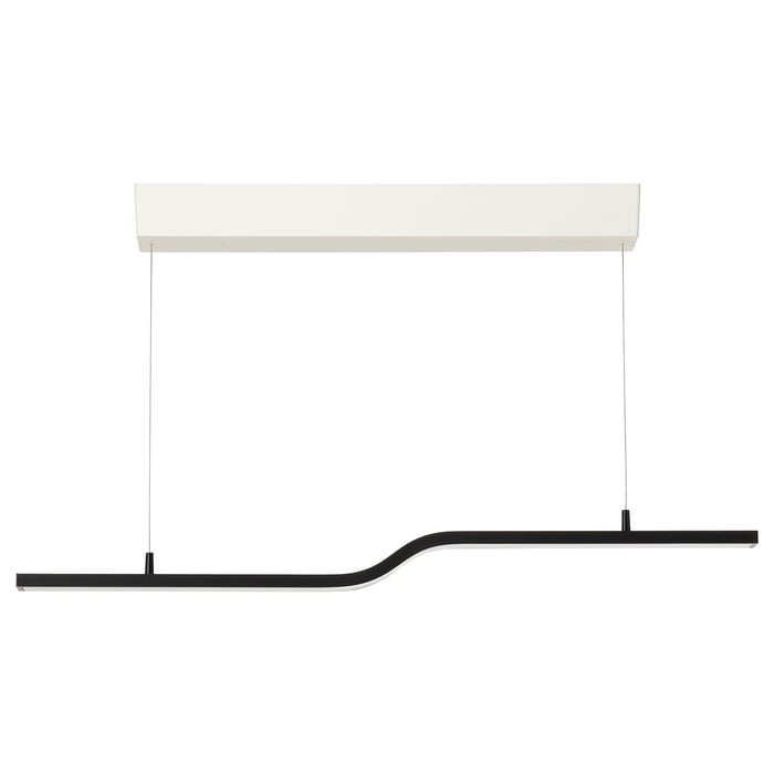 PILSKOTT LED pendant lamp, smart black, 97 cm IKEA