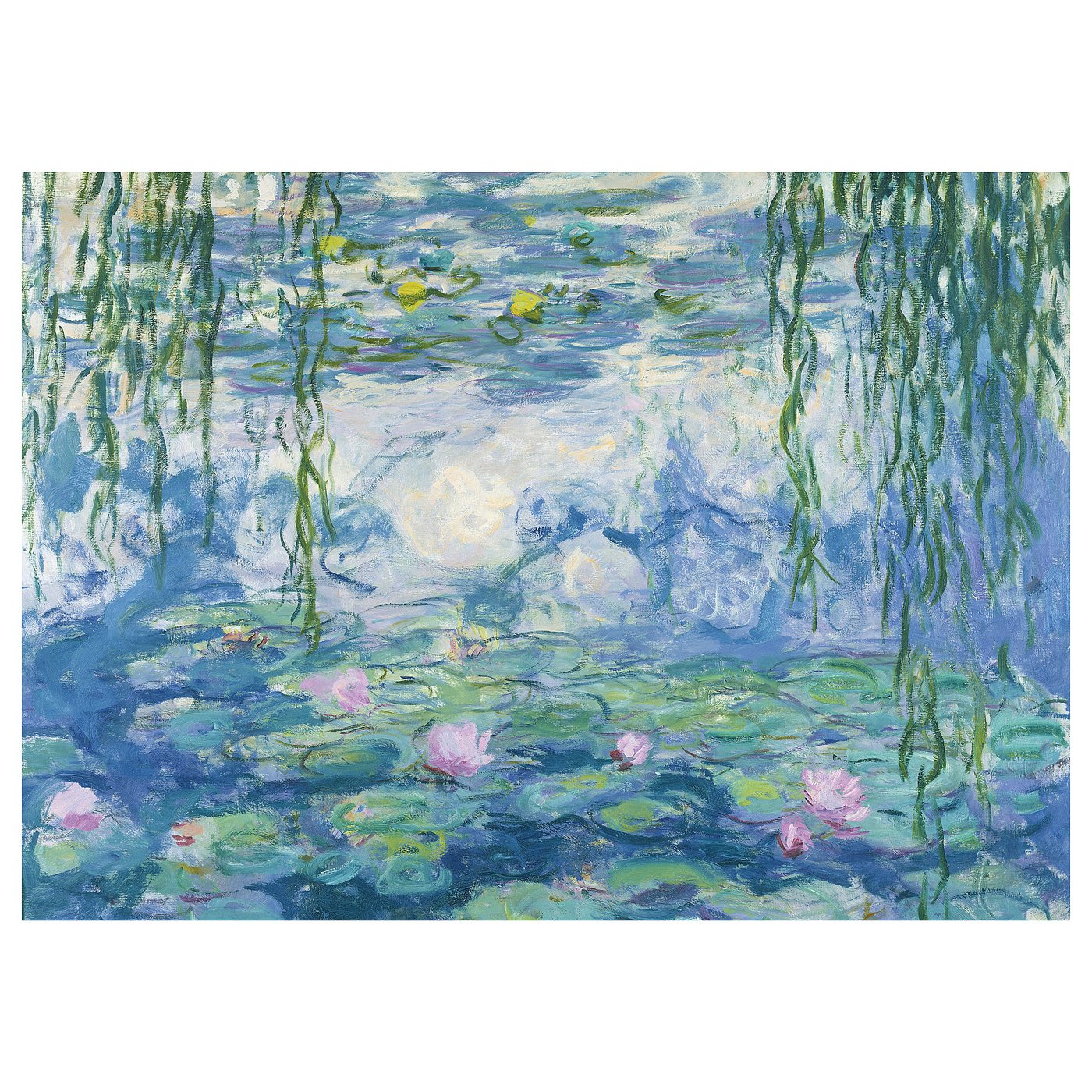 PJÄTTERYD picture, Waterlilies, 1916 19, 70x50 cm - IKEA
