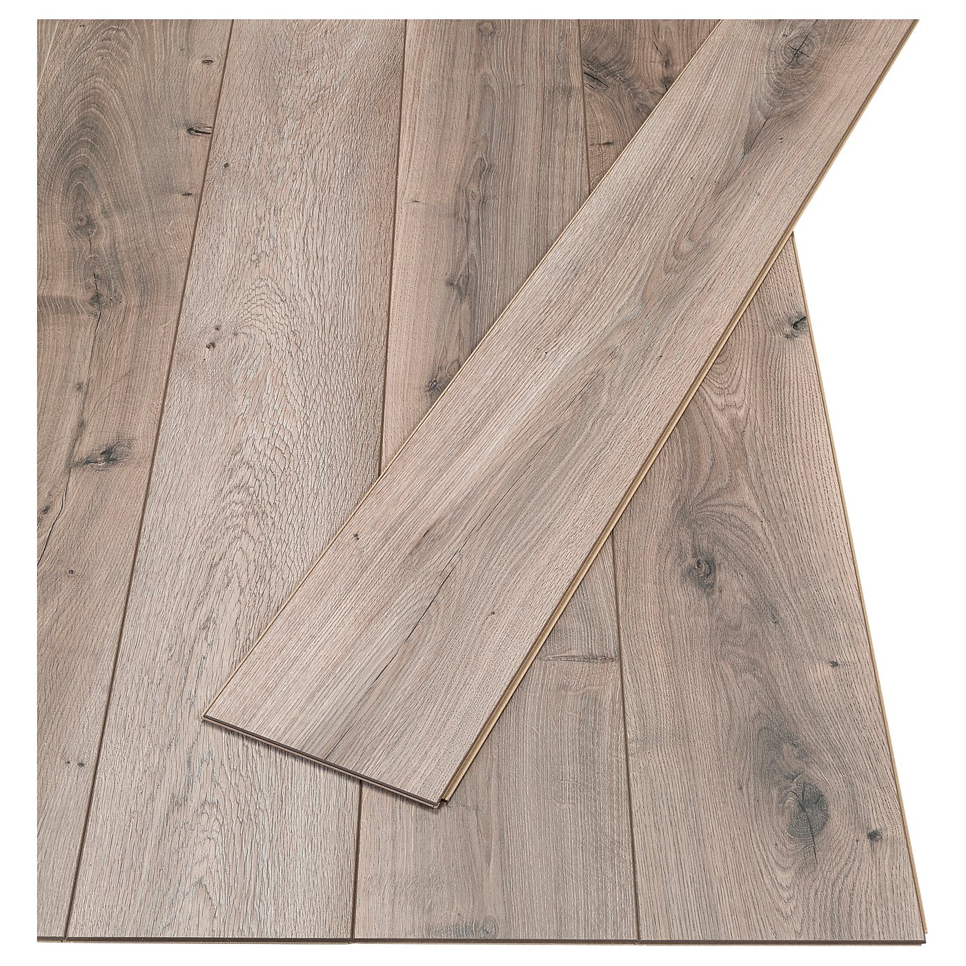 PRÄRIE Laminated flooring oak effect, antique effect IKEA