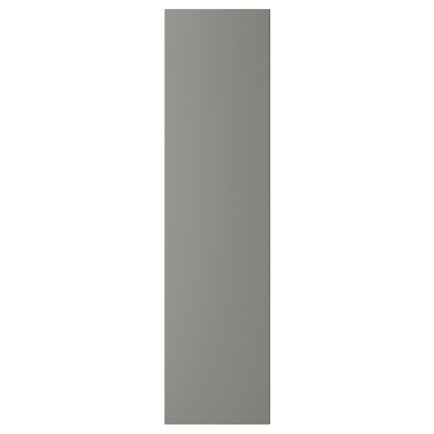 REINSVOLL door with hinges, grey-green, 50x195 cm - IKEA