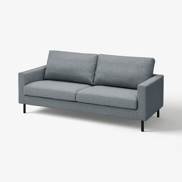 SALTSJÖBADEN 3-seat sofa, Gunnared medium grey