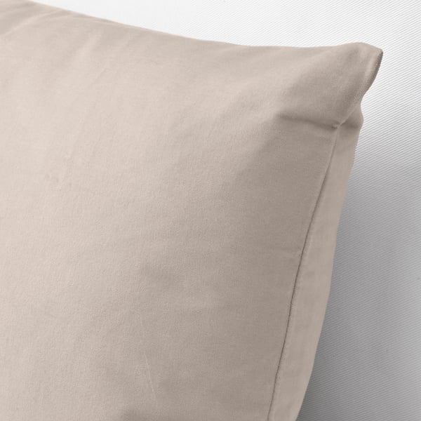 SANELA cushion cover, light beige, 40x58 cm IKEA