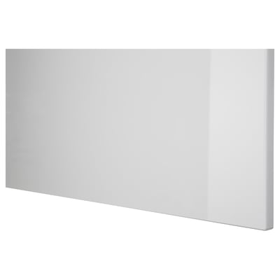 Image depicts a sleek, modern white cabinet door with smooth edges and a clean finish.