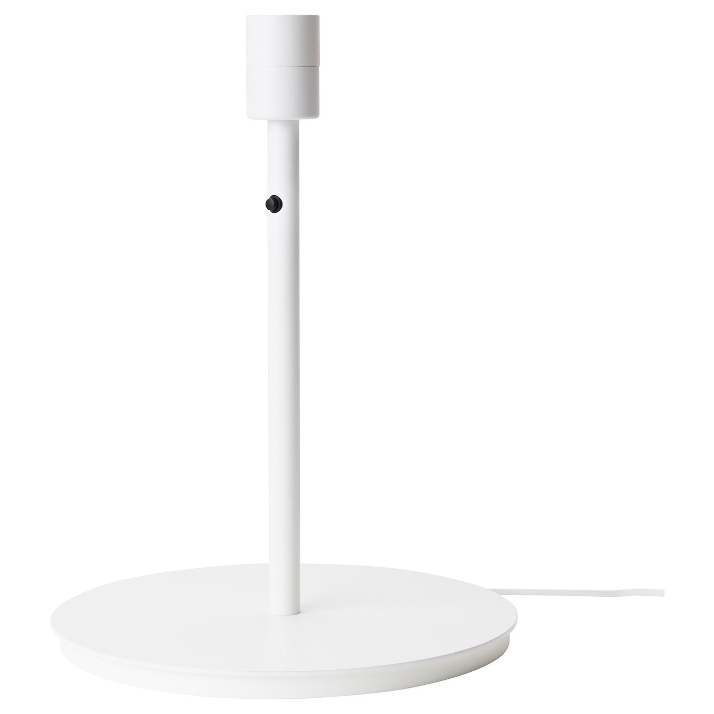 SKAFTET Table lamp base, white, 38 cm IKEA