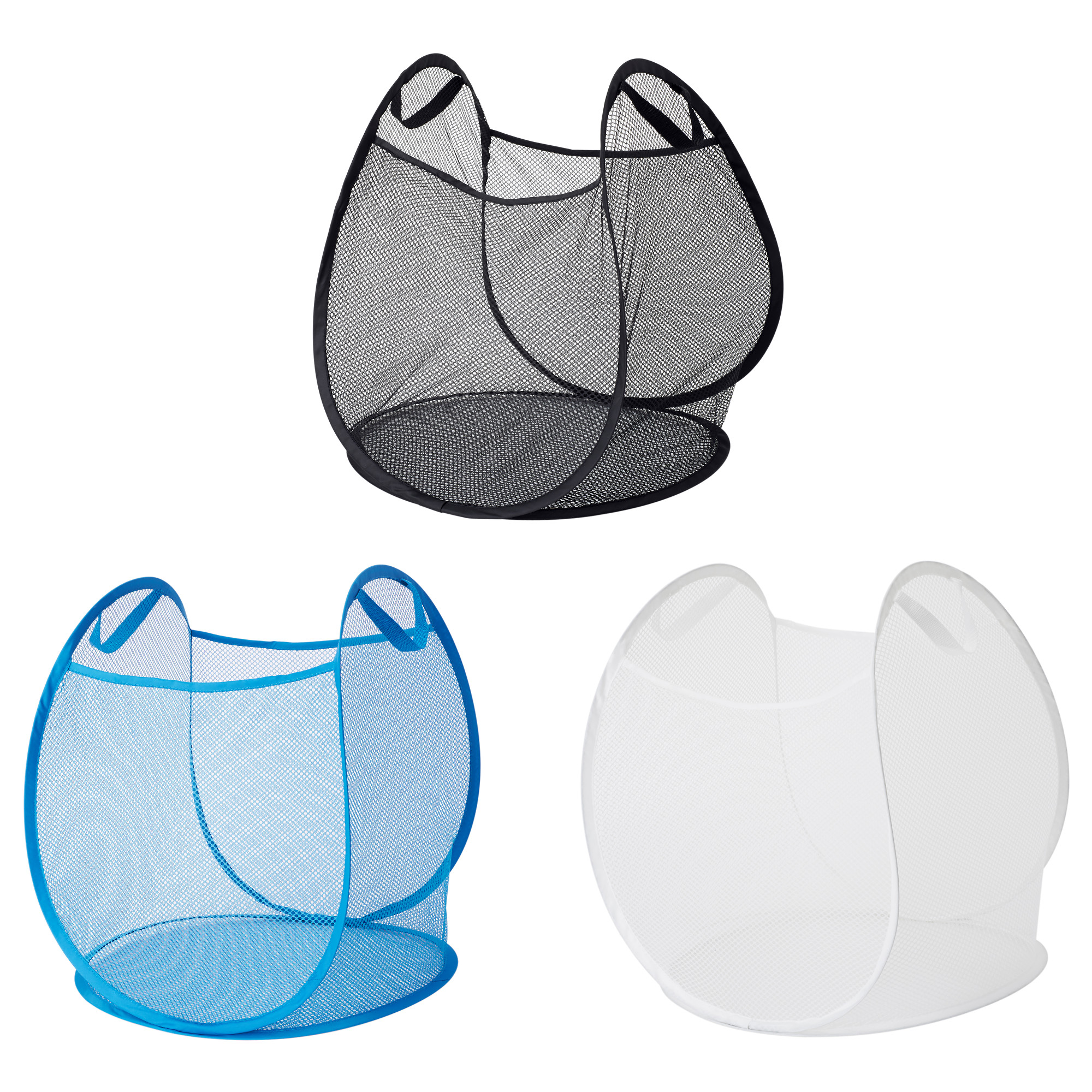 SKOGHALL Basket with handles - assorted colours - IKEA