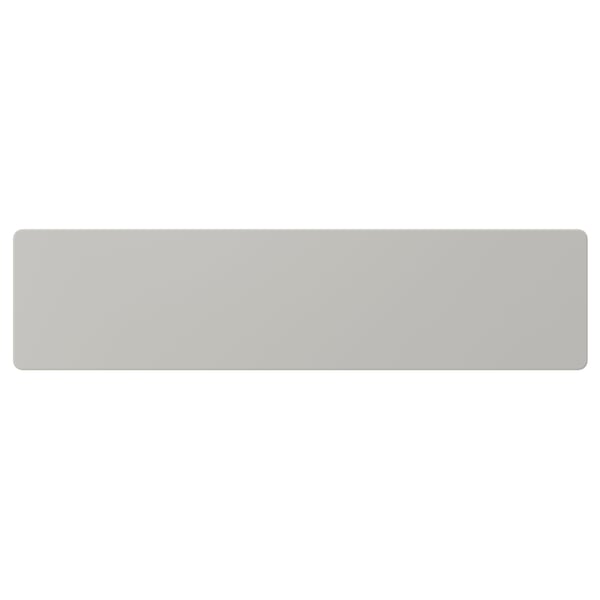 Grey SMÅSTAD drawer front, rectangular, made of fibreboard.