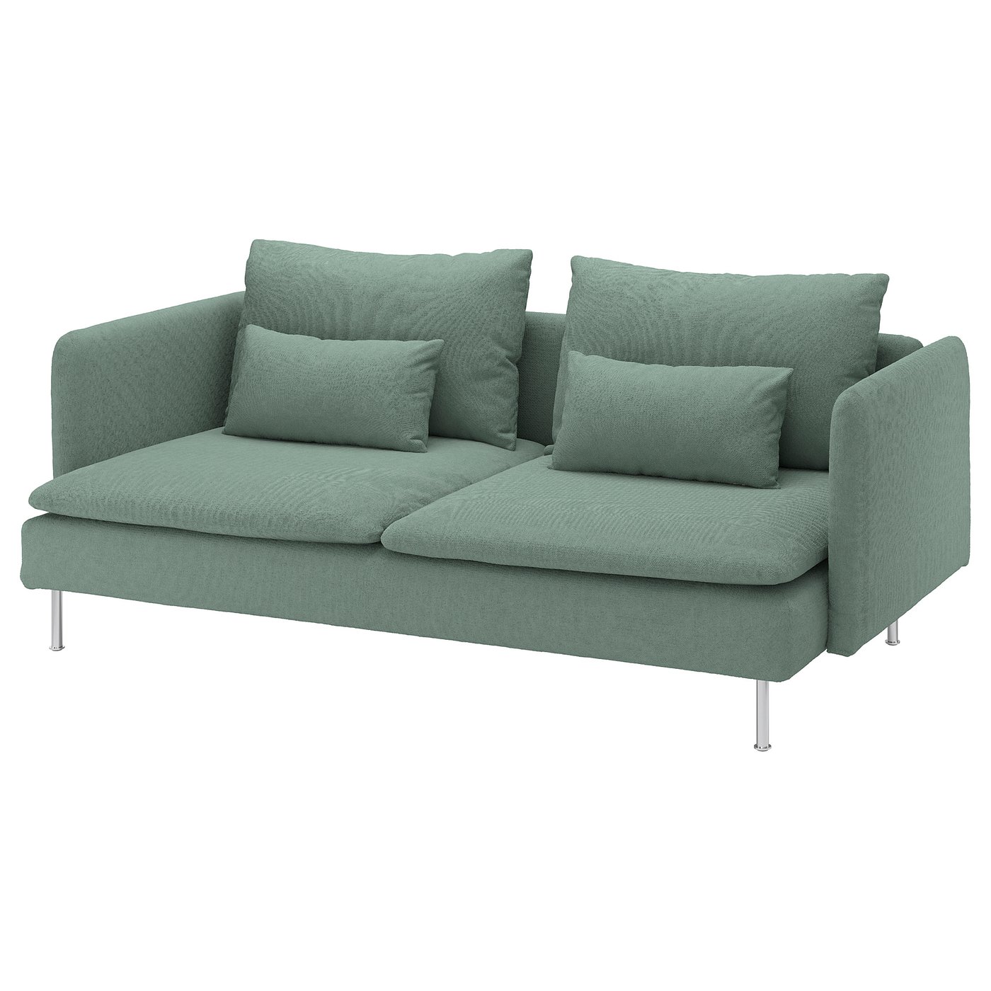 @cloverねっと 　IKEA SÖDERHAMN SÖDERHAMN 3-seat sofa, Tallmyra light green - IKEA
