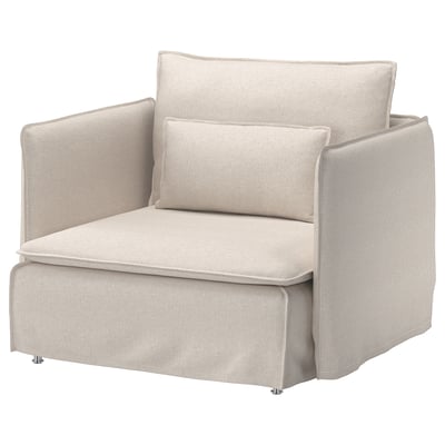 SÖDERHAMN Armchair, Gransel natural