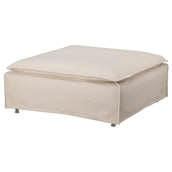 SÖDERHAMN Footstool, Gransel natural