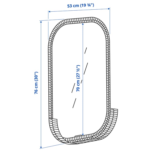 Illustration with measurements for the product: SOMMARBO.