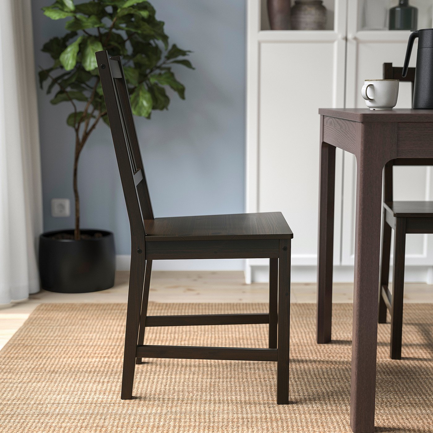 Chair, STEFAN, brown-black - IKEA