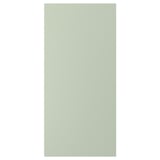 A STENSUND fiberboard cover panel in green. Its rectangular with lacquered finish.