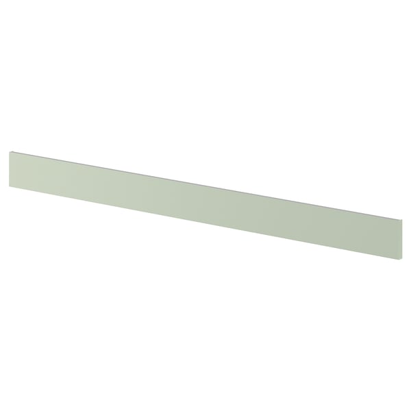 Green STENSUND paper/plastic plinth for kitchen cabinets.