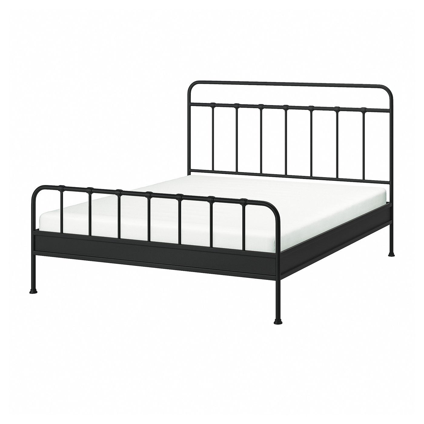 STJÄRNÖ bed frame, anthracite/Luröy, 180x200 cm - IKEA