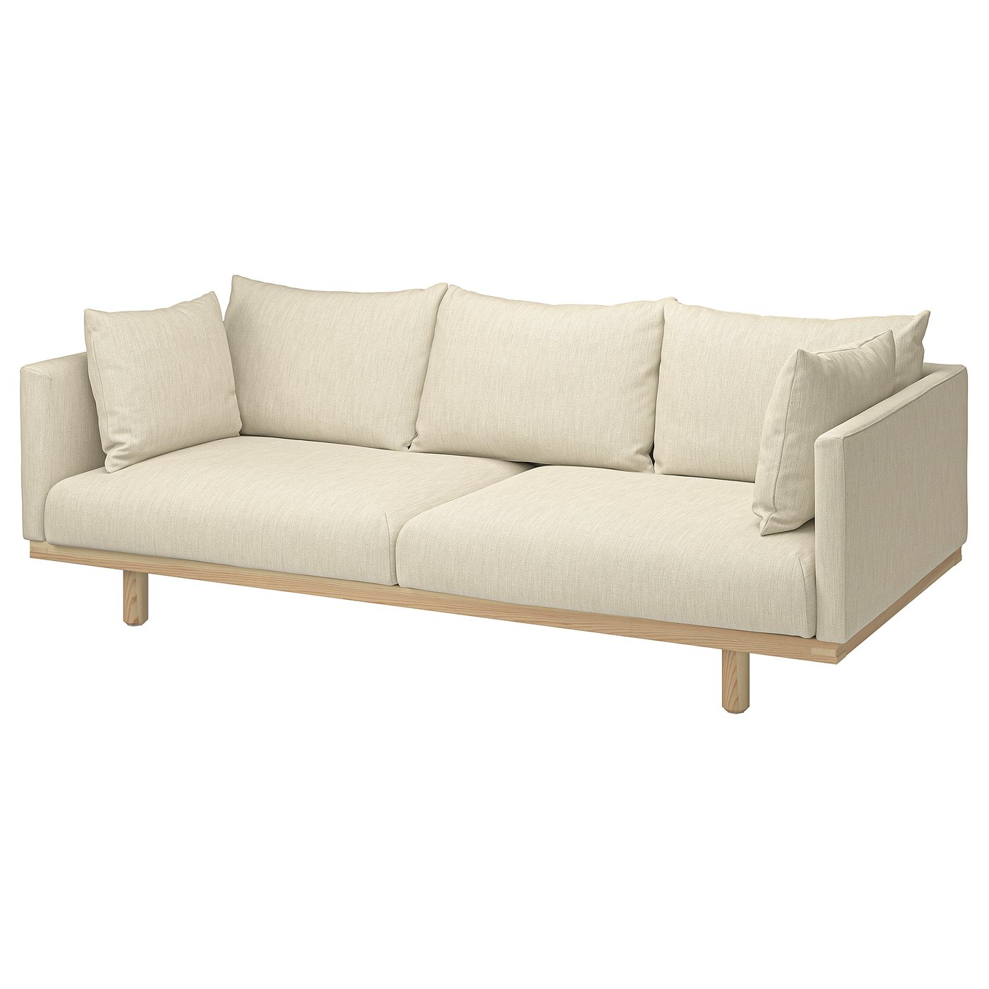 STOCKHOLM 2025 3-seat sofa, Sundhamn beige  - IKEA