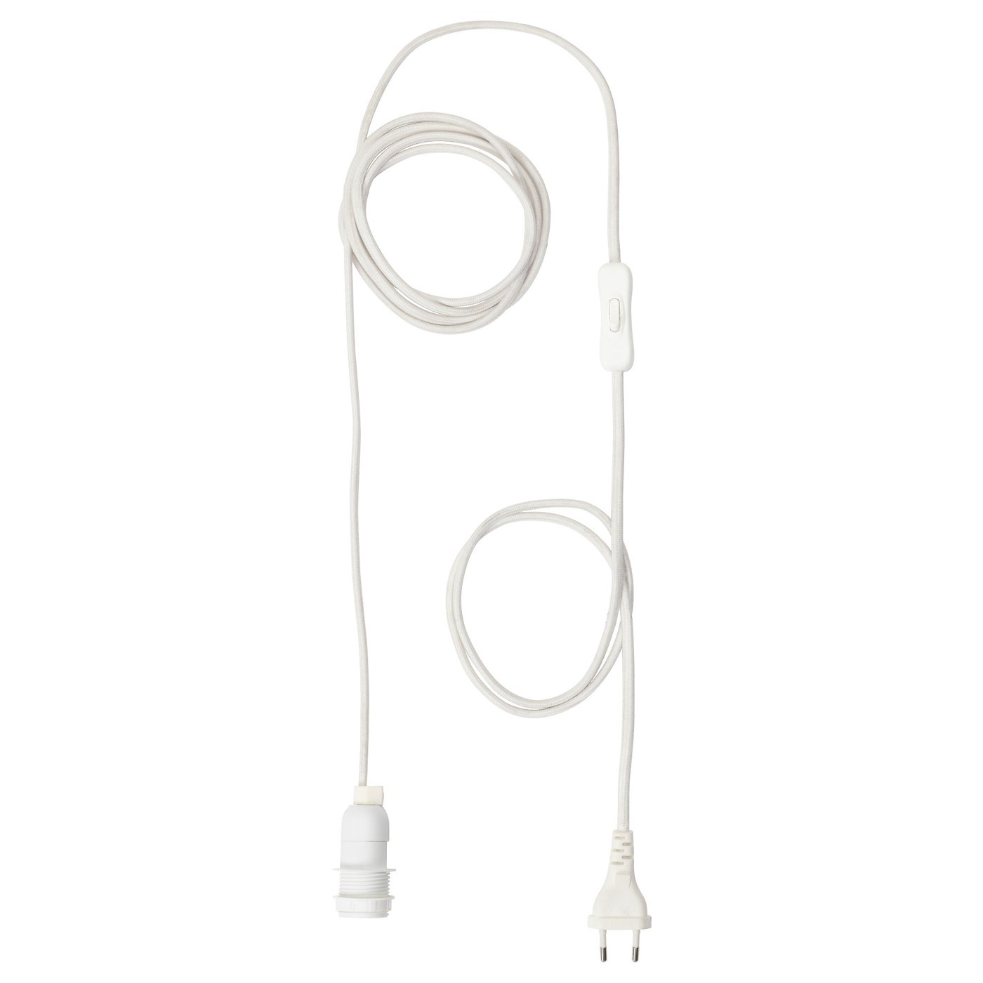 bedenken Zuigeling het kan Cord set, STRÅLA, white, 4 m - IKEA