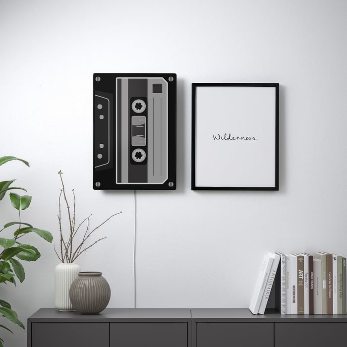 SYMFONISK panel for picture frame speaker, cassette tape IKEA