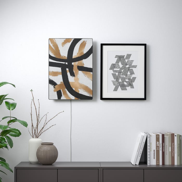 SYMFONISK panel for picture frame speaker, labyrinth luxe flux IKEA