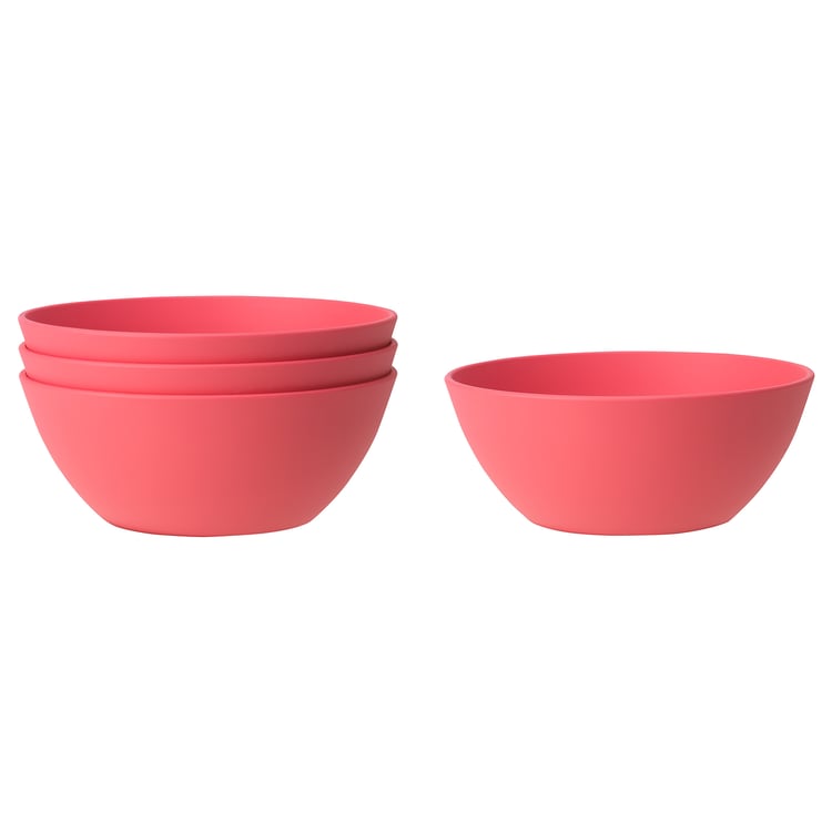 TALRIKA Bowl, light red, 14 cm - IKEA