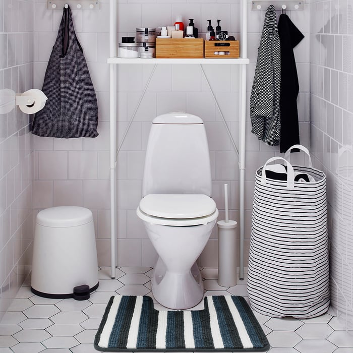 TOFTBO Pedestal mat, multicolour, 55x60 cm IKEA