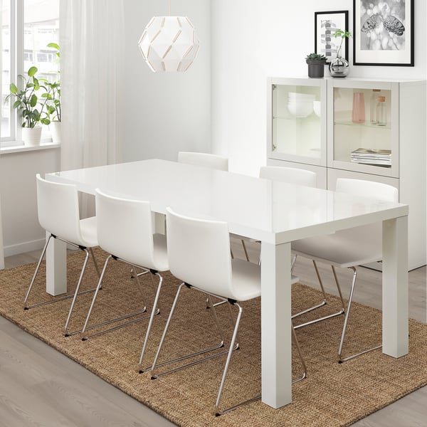 TORESUND Table white highgloss IKEA