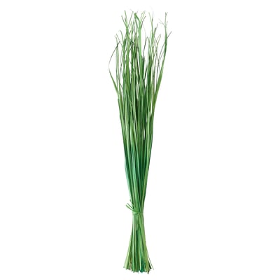 TORKA, green dried grass bundle, natural, round shape, handmade.